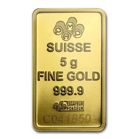 5 gram gold bullion